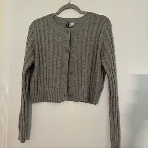 H&M Gray Cardigan